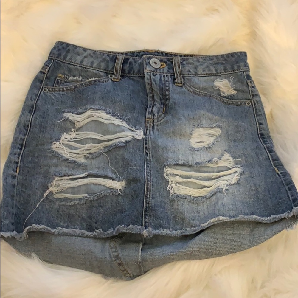 Denim skirt